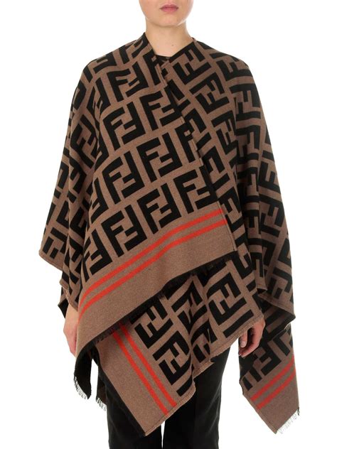 bufandas fendi|fendi poncho saks.